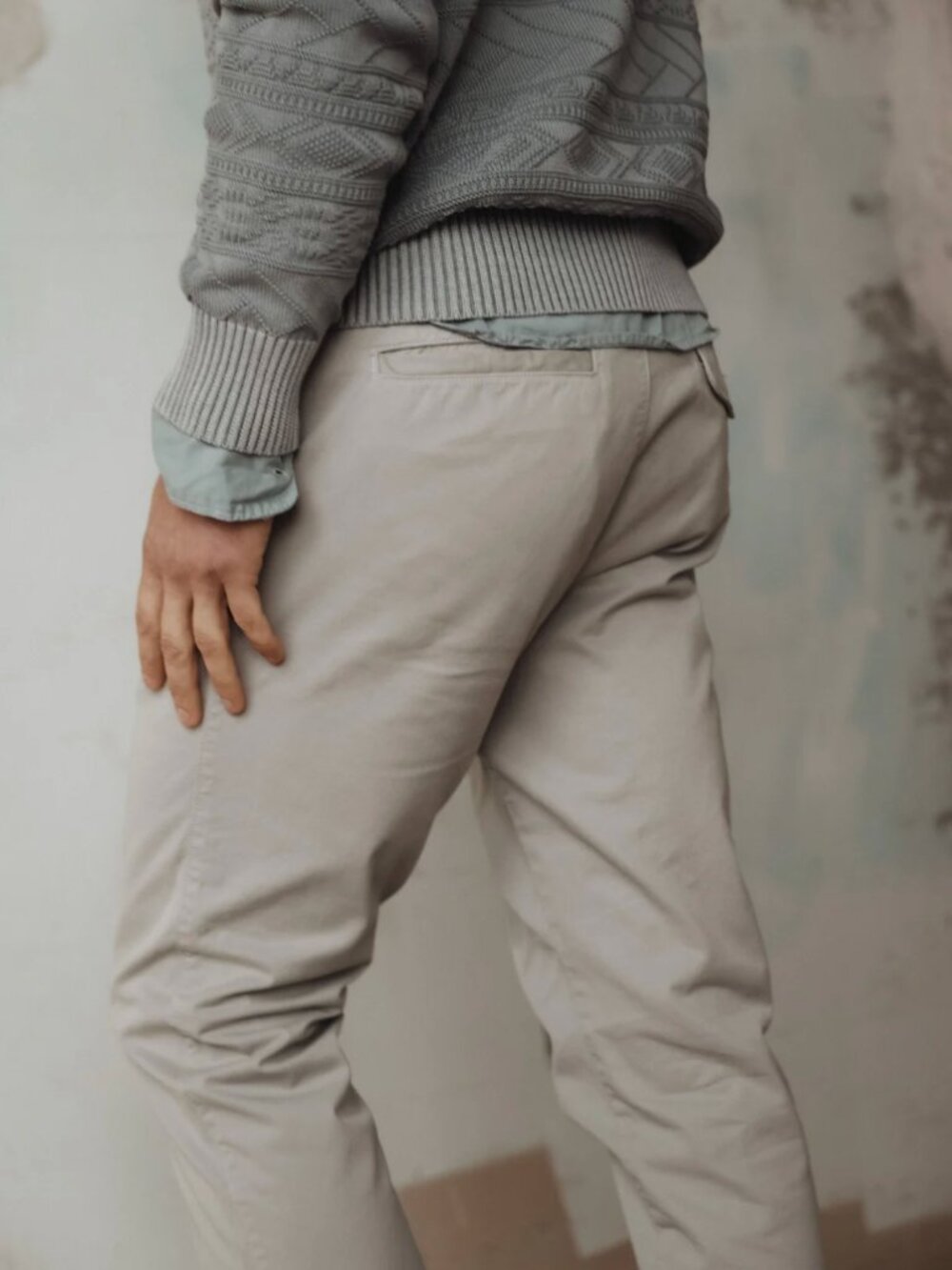 SKU - Twill Original Chino (Ash color)